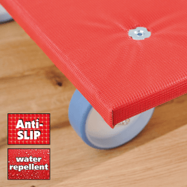 Wooden Dolly with Anti Slip Padded Cover 400kg
