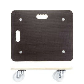 Wooden Dolly With Anti-Slip Platform And Integral Handle 400kg