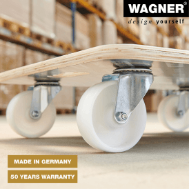 Wooden Dolly With Anti-Slip Platform And Integral Handle 400kg